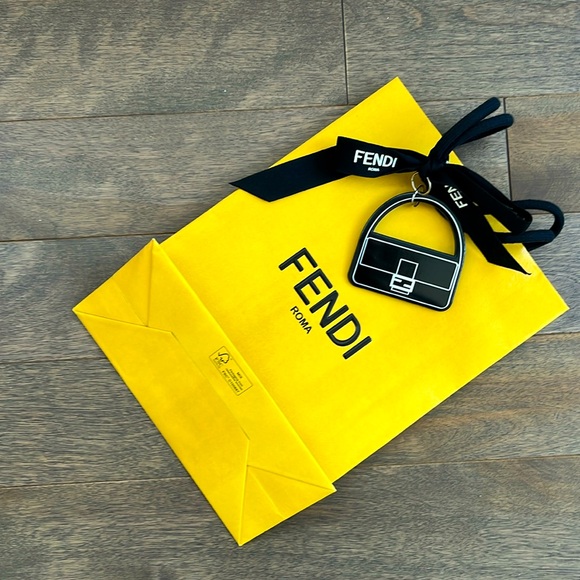 Fendi Shopping Bag with Bow and Purse Charm - Picture 1 of 3